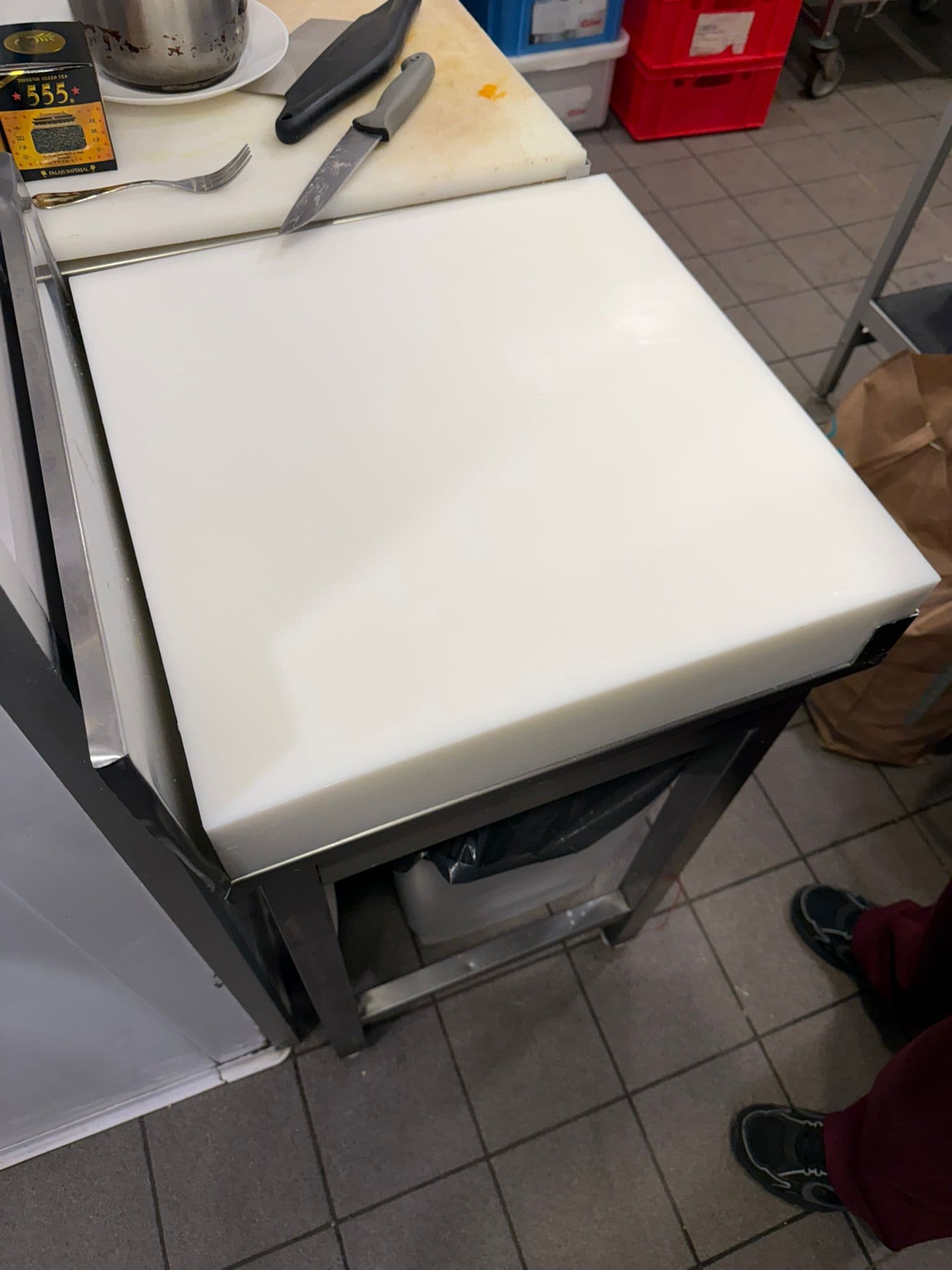 Planche en bois après restauration